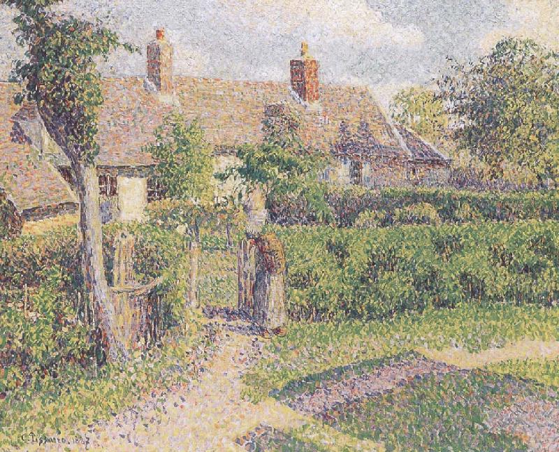 Camille Pissarro farmhouse